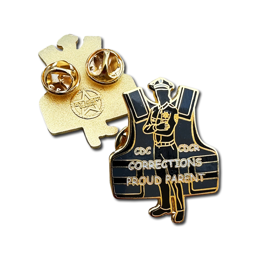 Proud Parent Female Lapel Pin