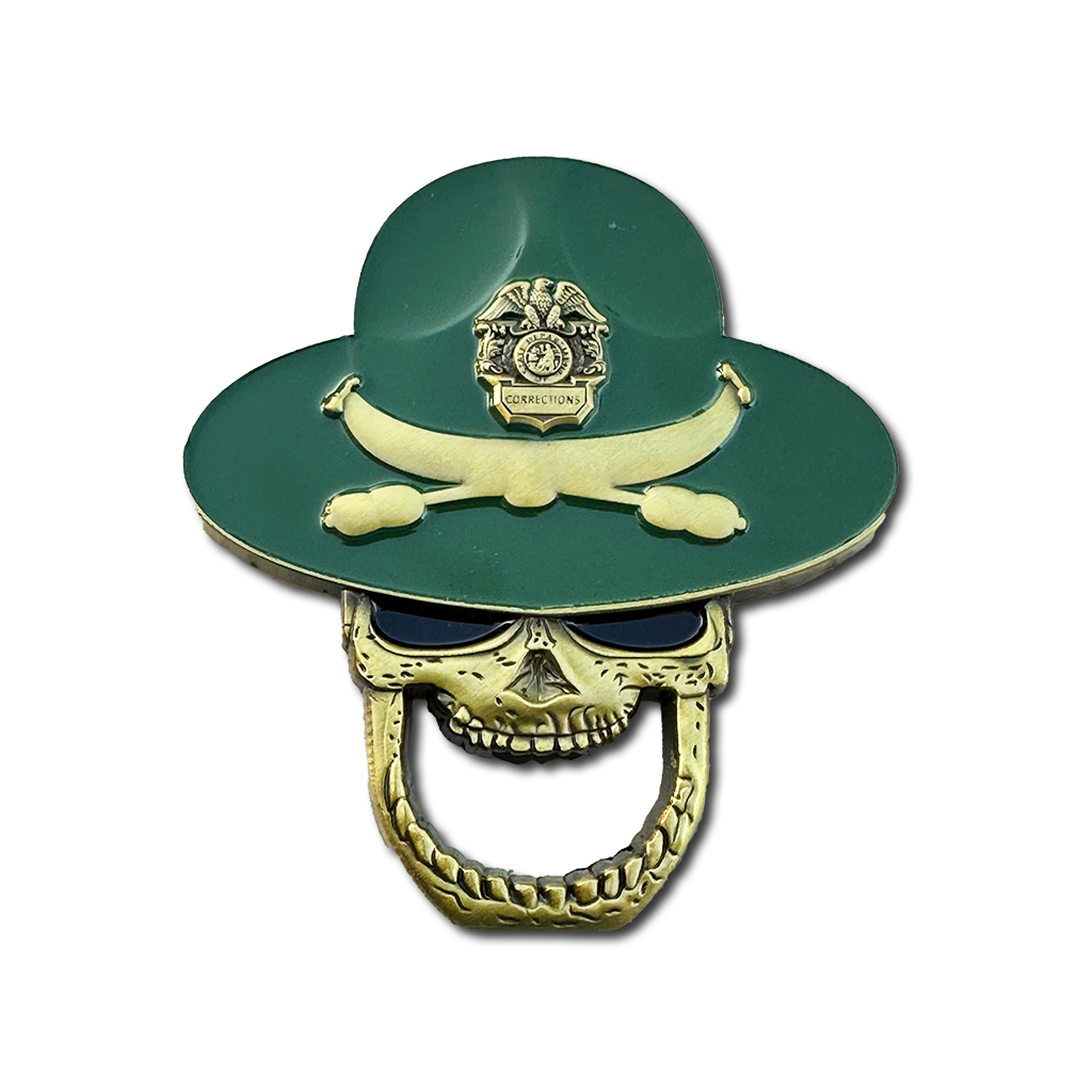 CDC Skull Bottle Opener