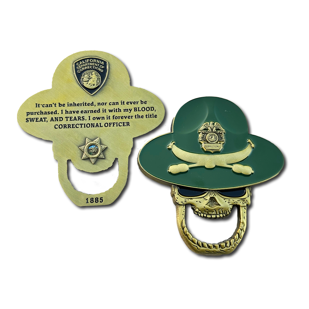 CDC Skull Bottle Opener