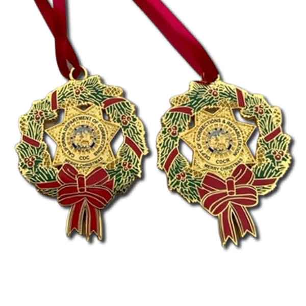 CDC/CDCR Badge Ornament