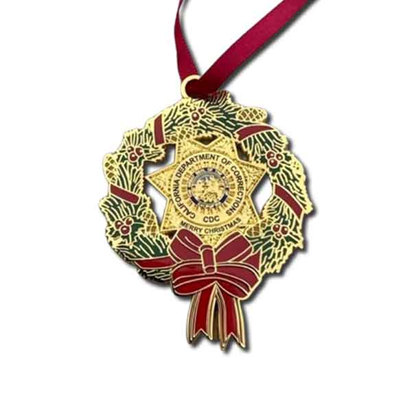 CDC/CDCR Badge Ornament