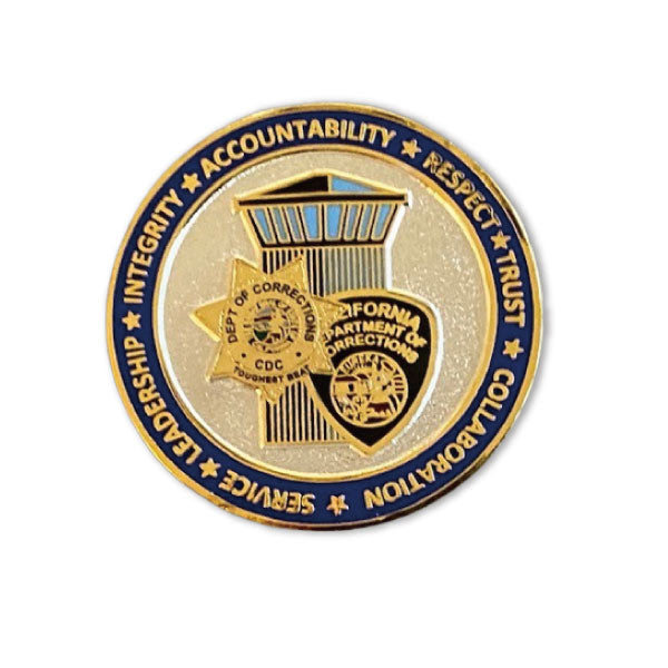 CDCR Challenge Coin
