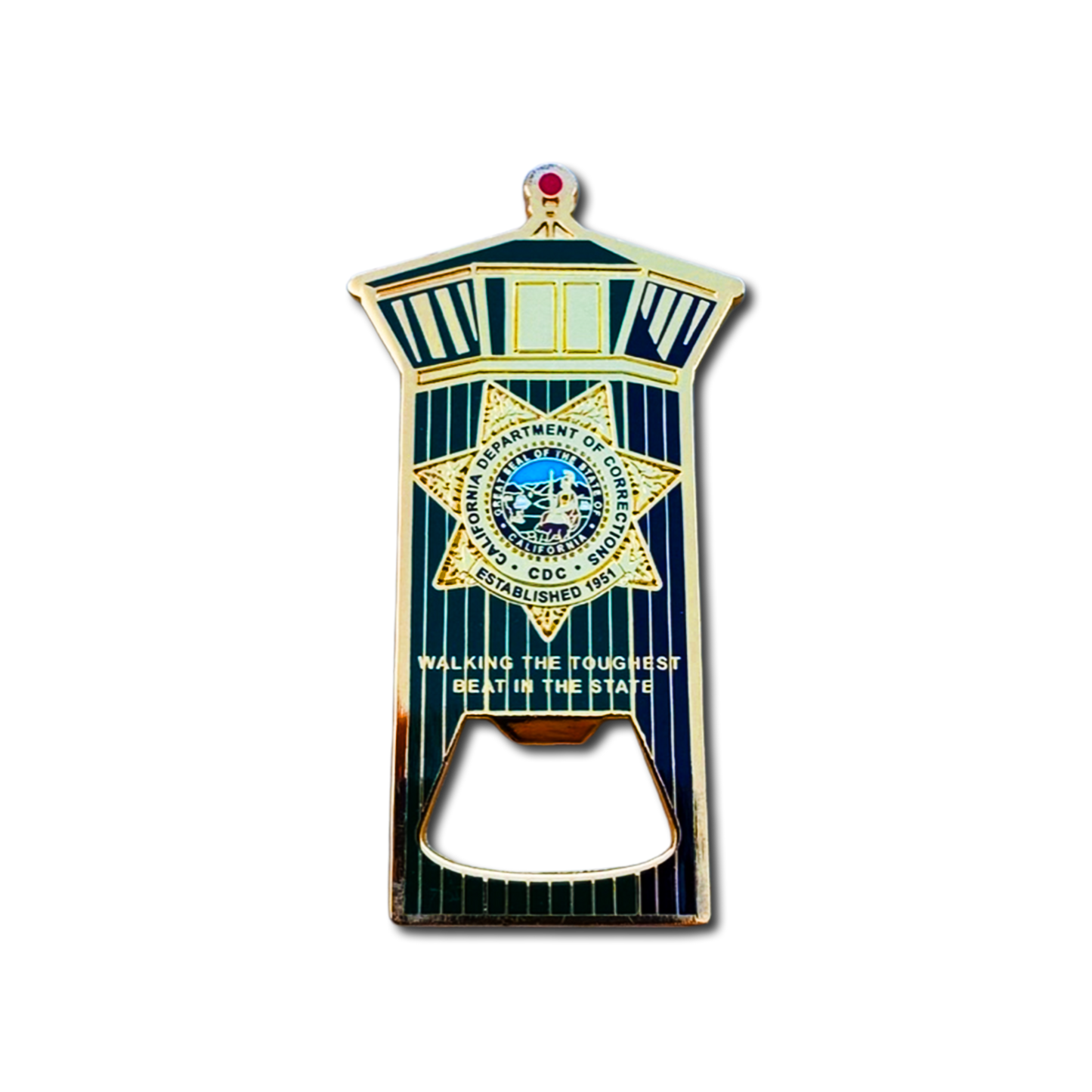 CDC/CDCR Tower Bottle Opener