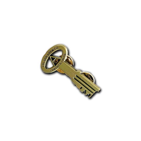 The Folger Adam Key Lapel Pin