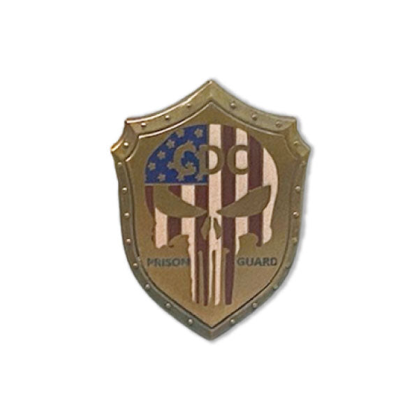 The Punisher Shield Lapel Pin