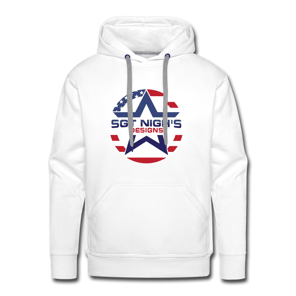 Men’s Premium Hoodie - white