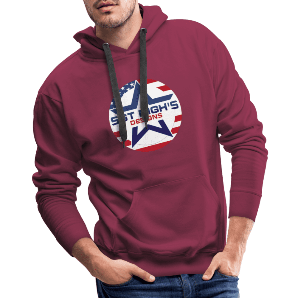 Men’s Premium Hoodie - burgundy