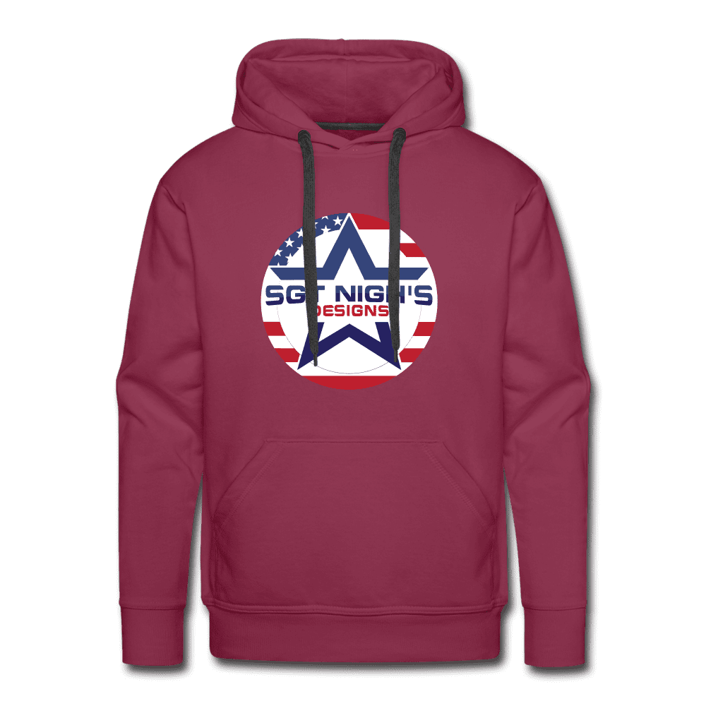 Men’s Premium Hoodie - burgundy