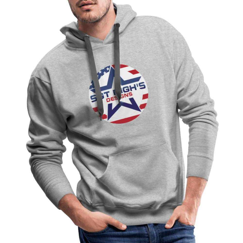 Men’s Premium Hoodie - heather grey