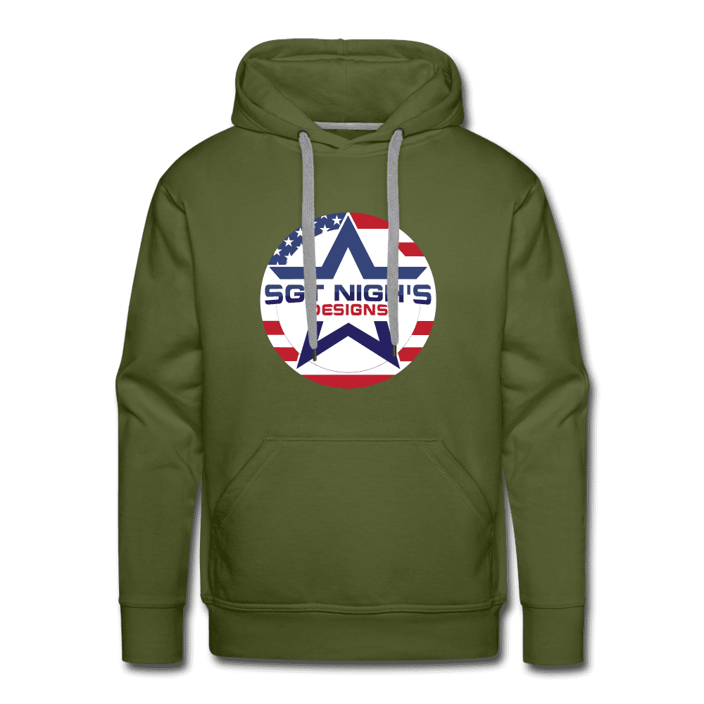 Men’s Premium Hoodie - olive green