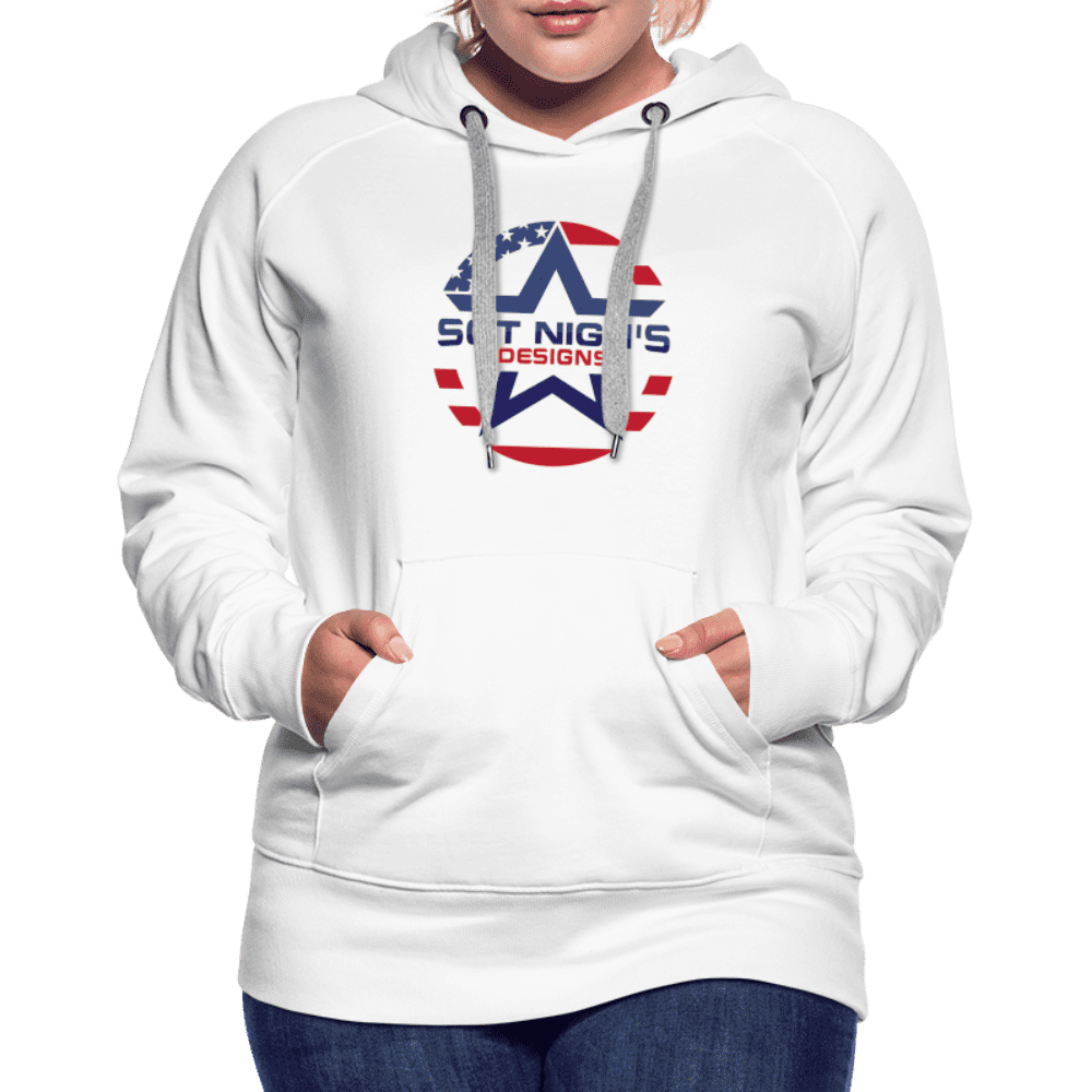 Women’s Premium Hoodie - white