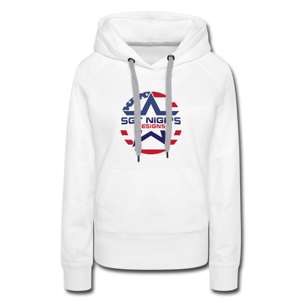 Women’s Premium Hoodie - white