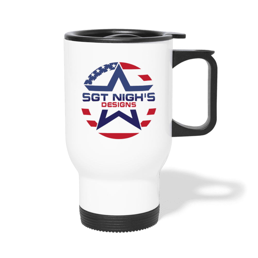 Travel Mug - white