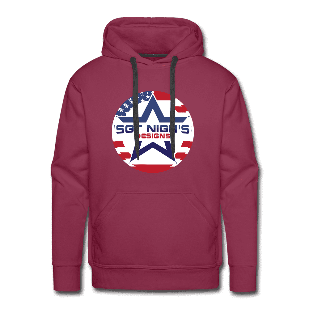 Men’s Premium Hoodie - burgundy