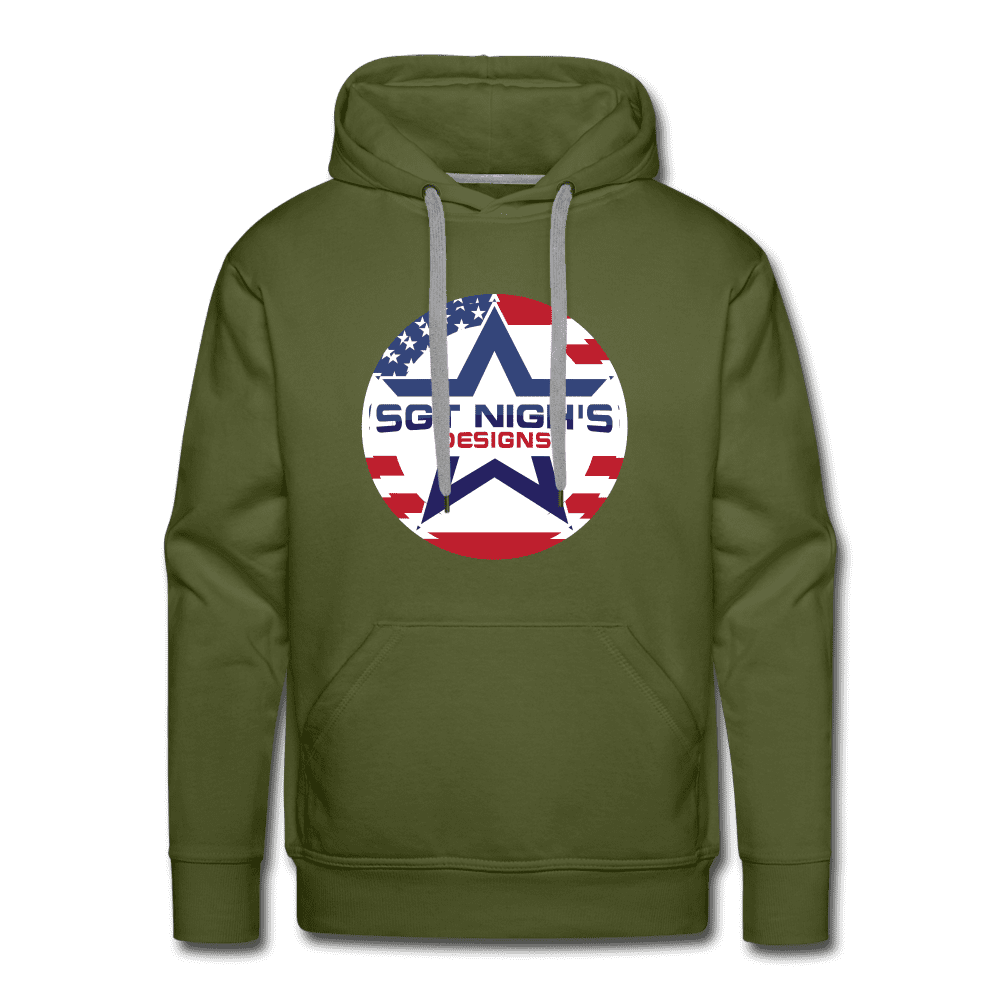 Men’s Premium Hoodie - olive green