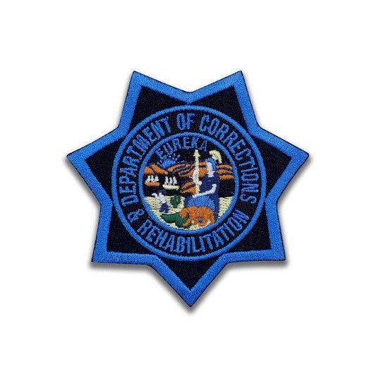 CDCR BLUE BADGE PATCH