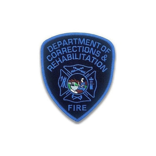 CDCR BLUE ARM PATCH FIRE