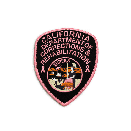 CDCR PINK ARM PATCH